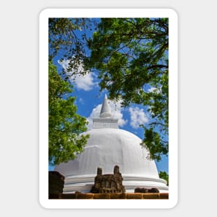 Polonnaruwa Dagoba. Sticker